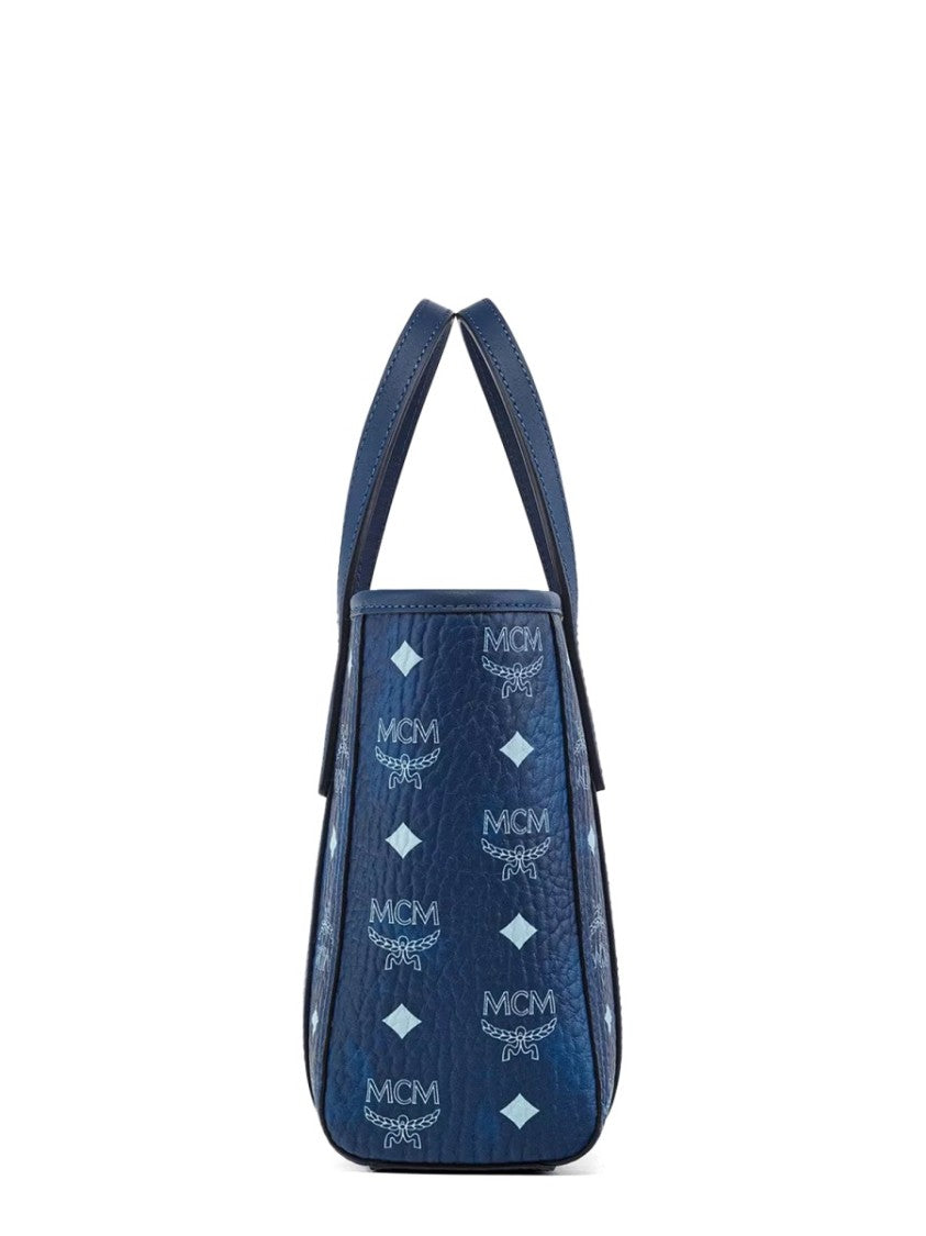Mcm "Toni Top-Zip" Mini Bag In Visetos