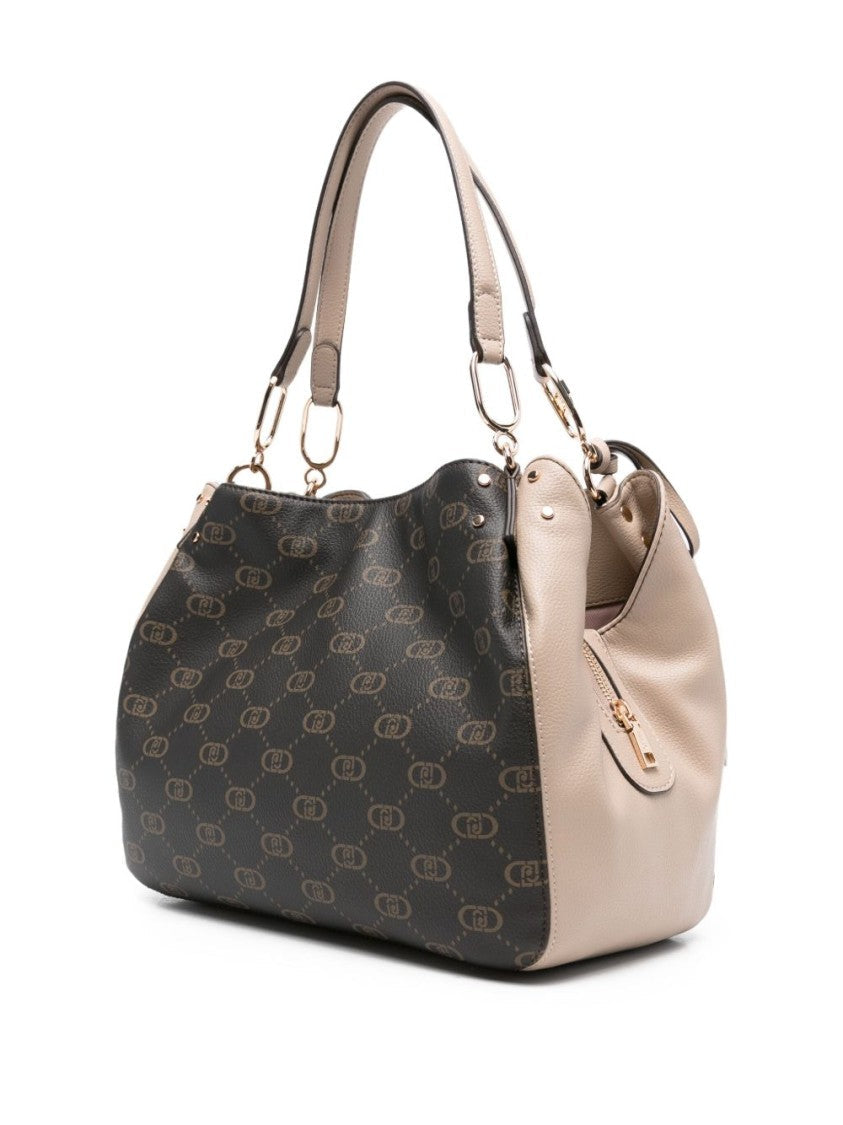 Liu Jo Medium Handbag With Monogram Detail