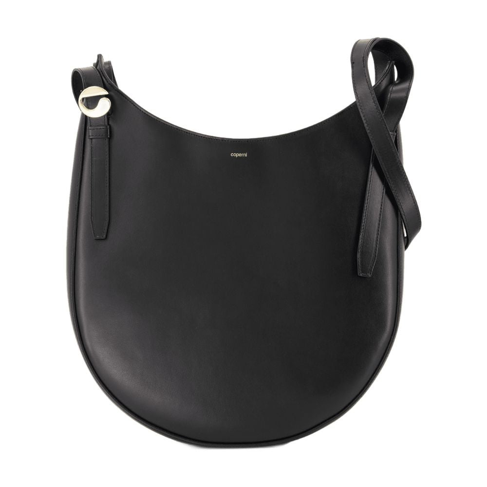 Coperni Belt Shoulder Bag - Leather - Black
