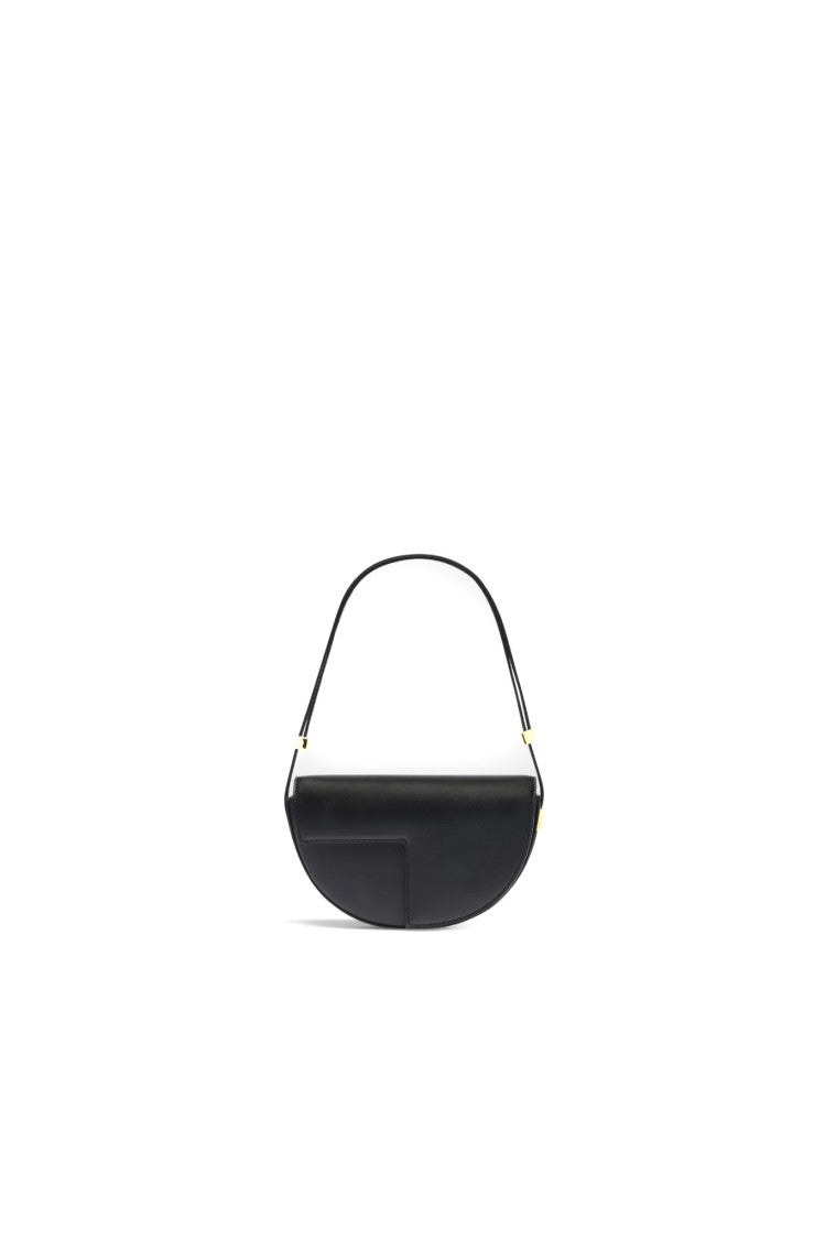 Patou Half-Circle Leather Handbag