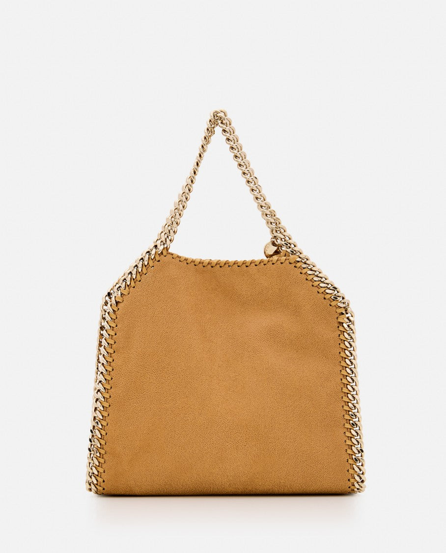 Stella Mccartney Gold Shaggy Texture Mini Tote Bag
