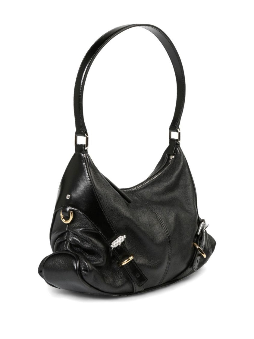 Givenchy Shoulder Bag With Dual Buckle Detailing
