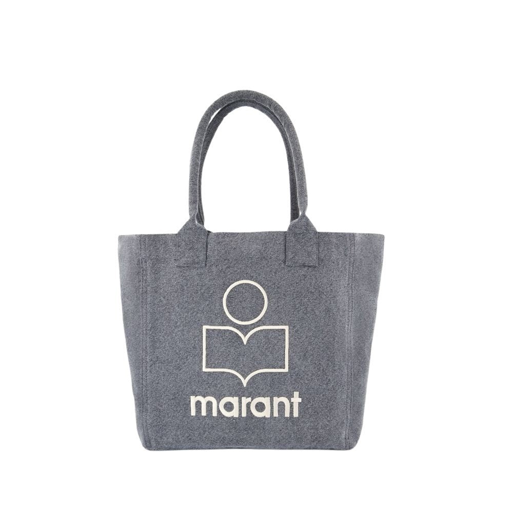 Isabel Marant Small Yenky Gz Shopper Bag - Cotton - Black