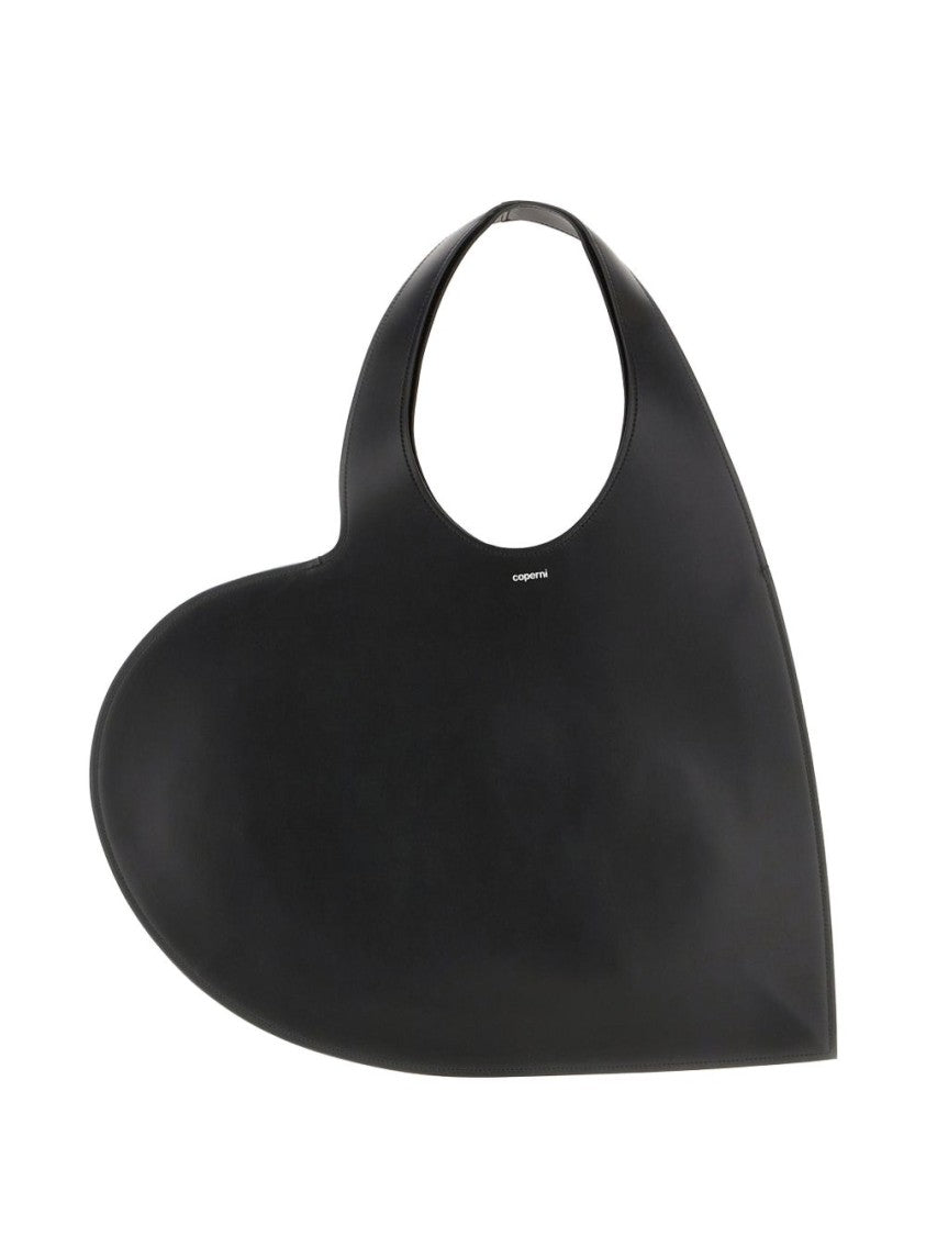 Coperni Heart-Shaped Black Handbag With Aesthetic