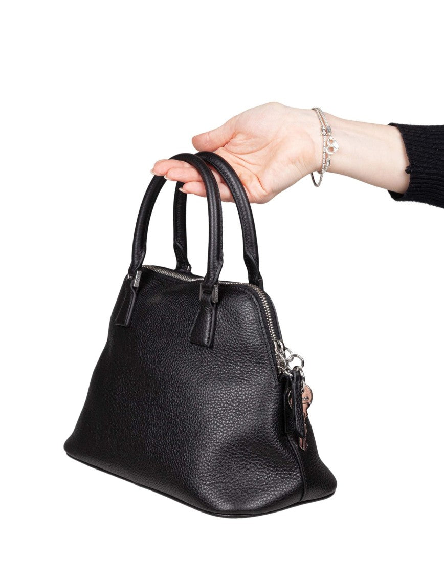 Maison Margiela 5Ac Soft Mini Calfskin Handbag, Black
