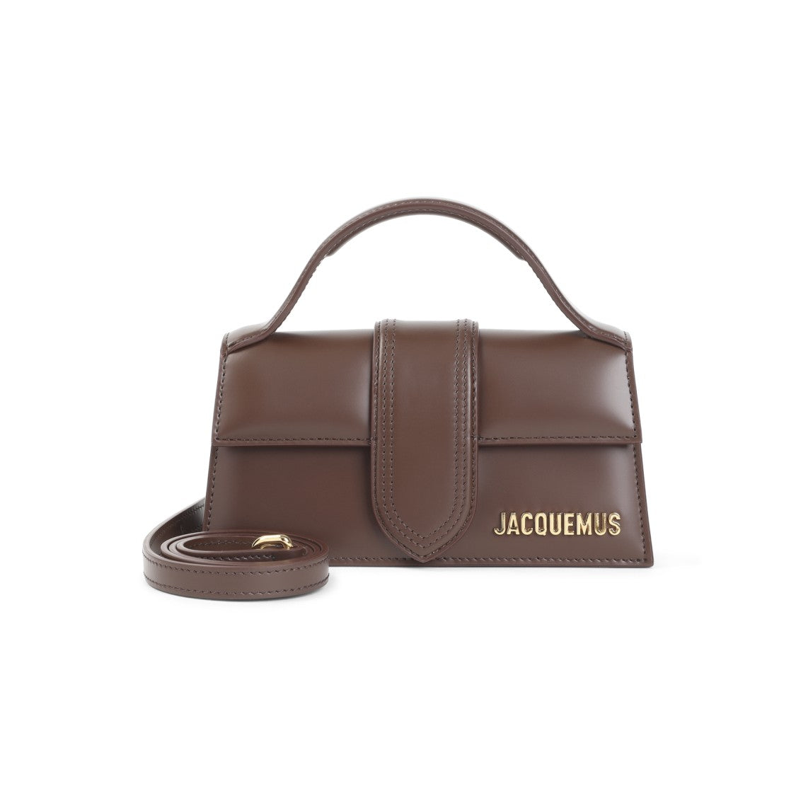 Jacquemus Brown Leather Le Bambino Handbag