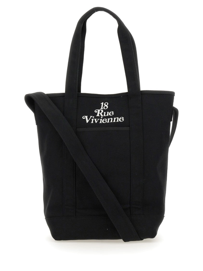 Kenzo Structured Black Leather Handbag With Dual Handles