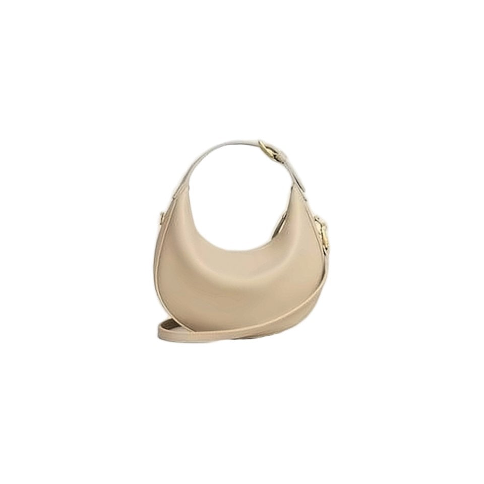 Celine Crescent-Shaped Calf Leather Crossbody Bag