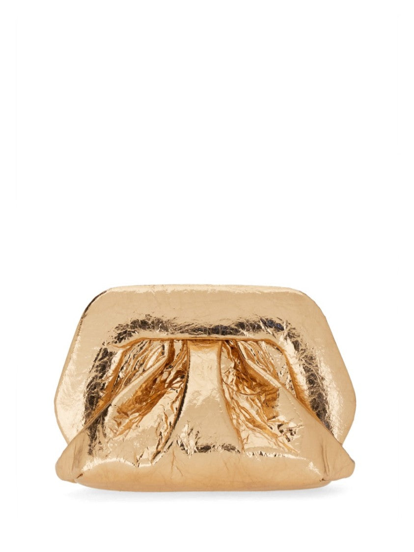 Themoirè Gea Pineapple Fiber Clutch
