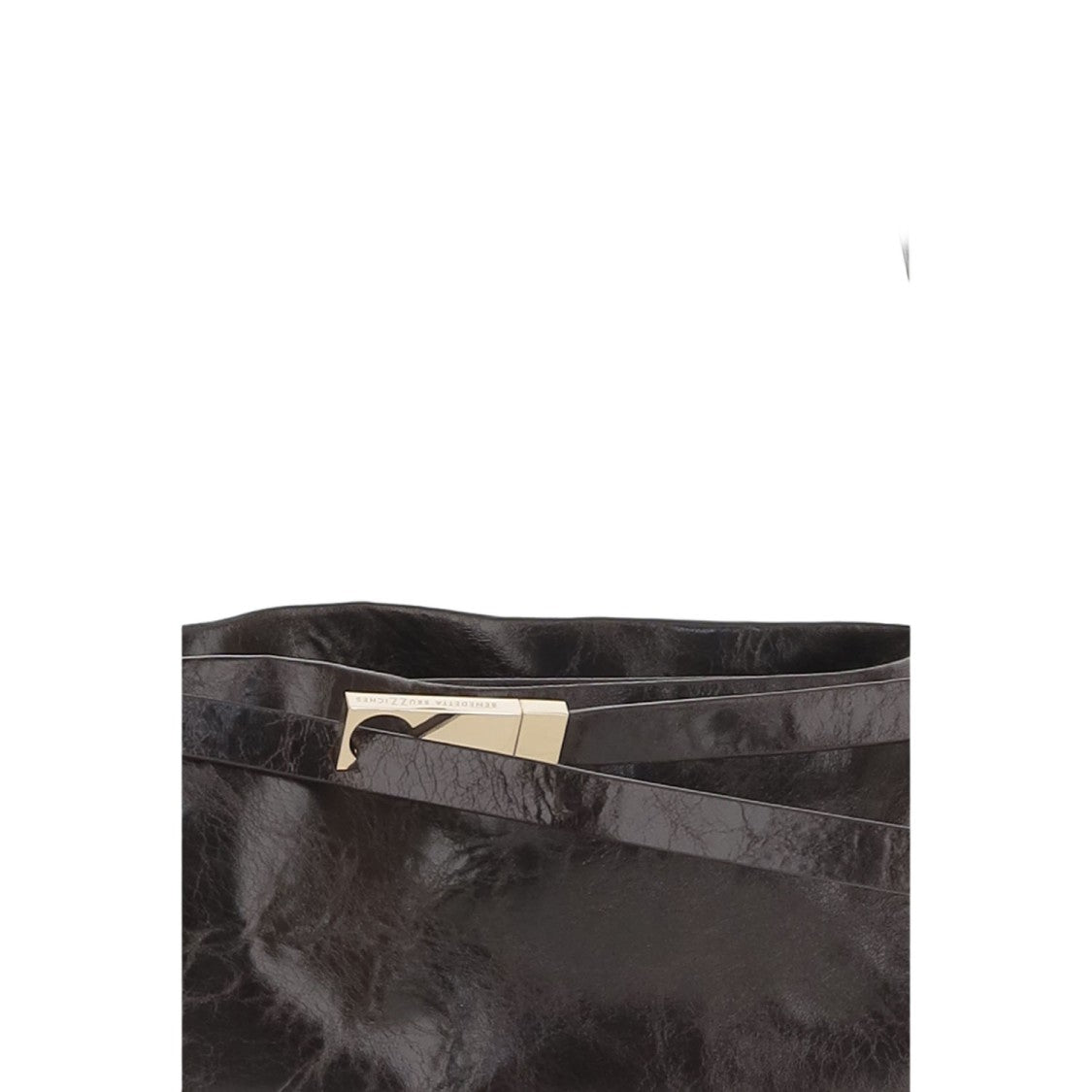 Benedetta Bruzziches Calfskin Leather Bag With Adjustable Strap
