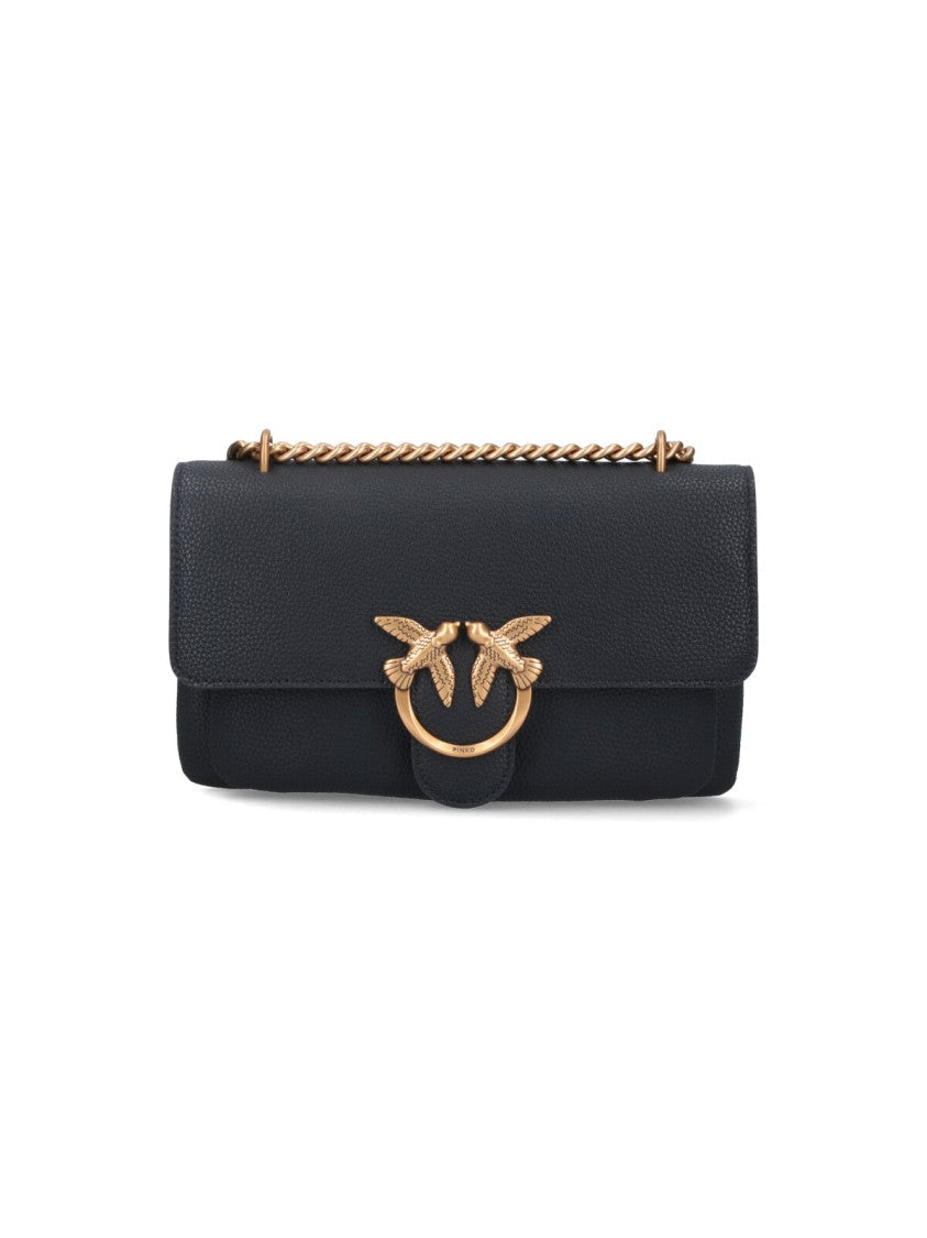 Pinko Love One Soft' Mini Bag – Black