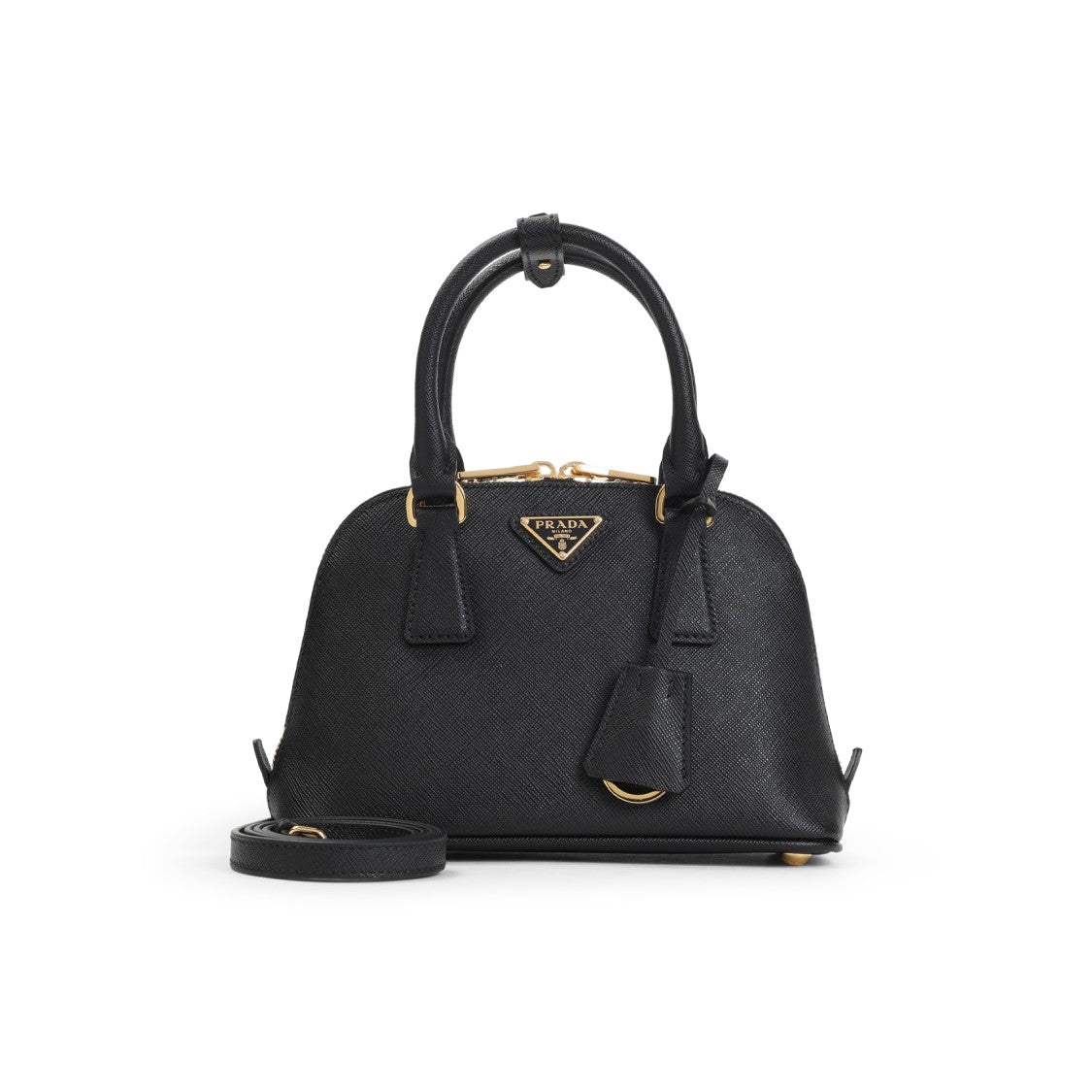 Prada Black Calf Leather Handbag