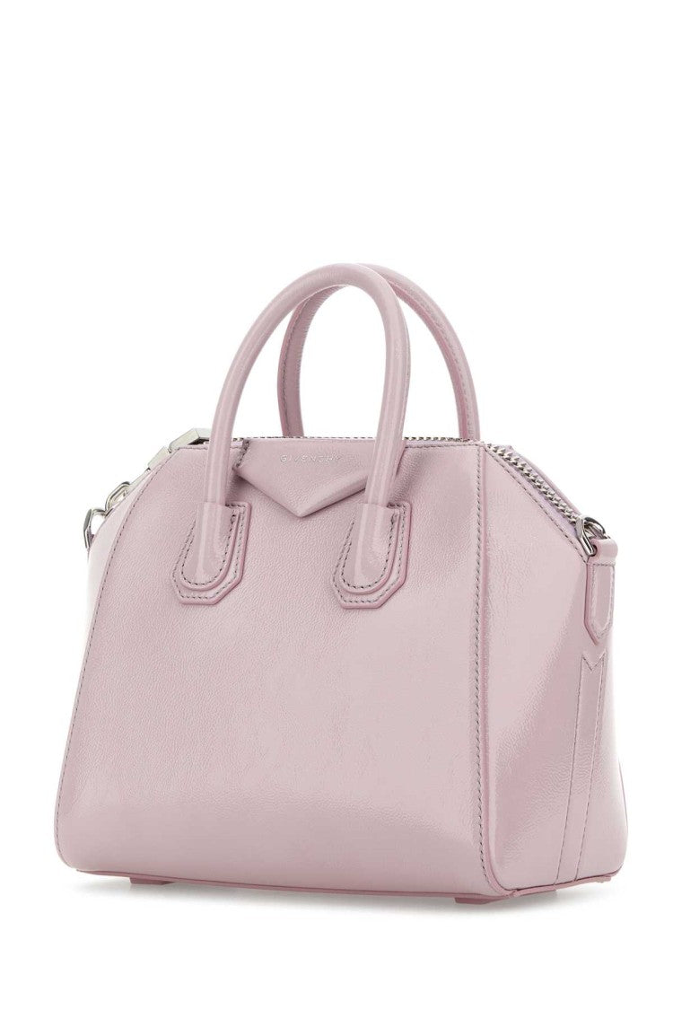 Givenchy Lilac Leather Mini Antigona Handbag