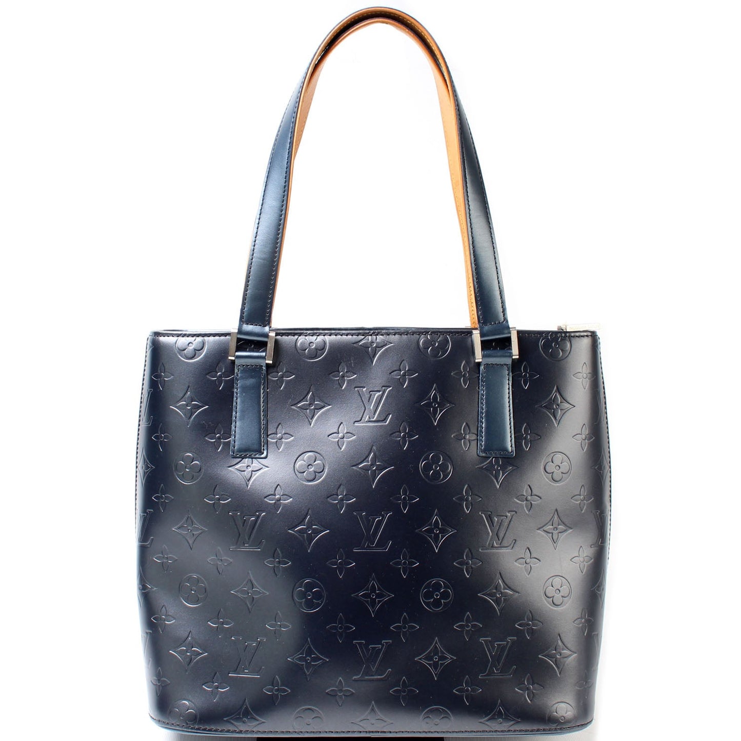 Stockton Monogram Matte Leather