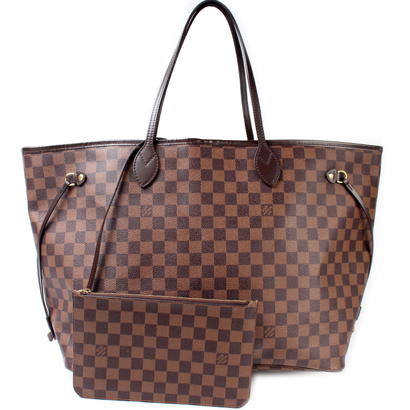 Neverfull GM W/ Pochette Damier Ebene