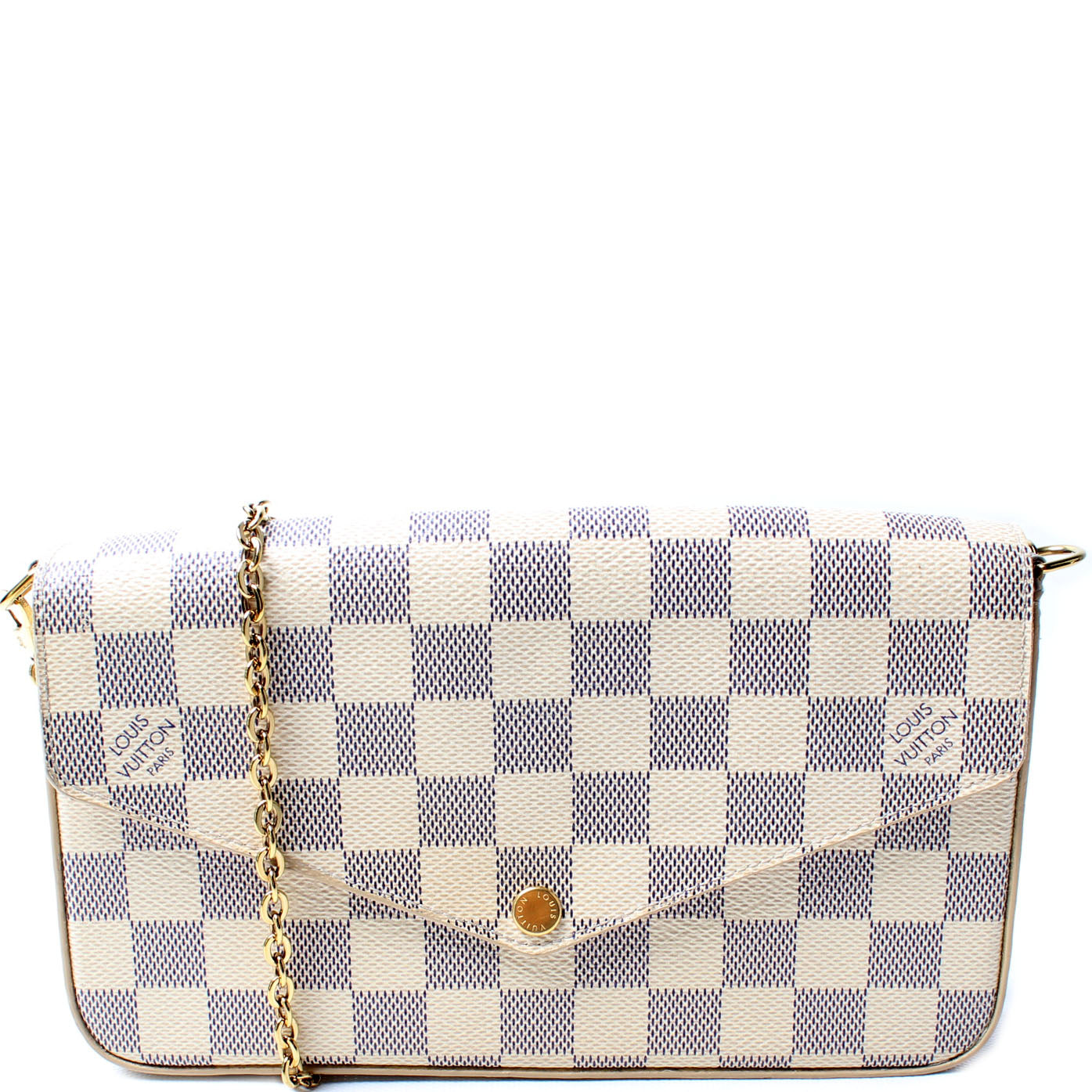 Pochette Felicie Damier Azur