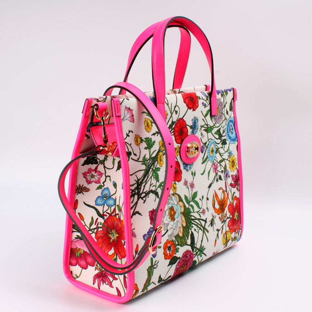 550141 Canvas Flora Tote Medium