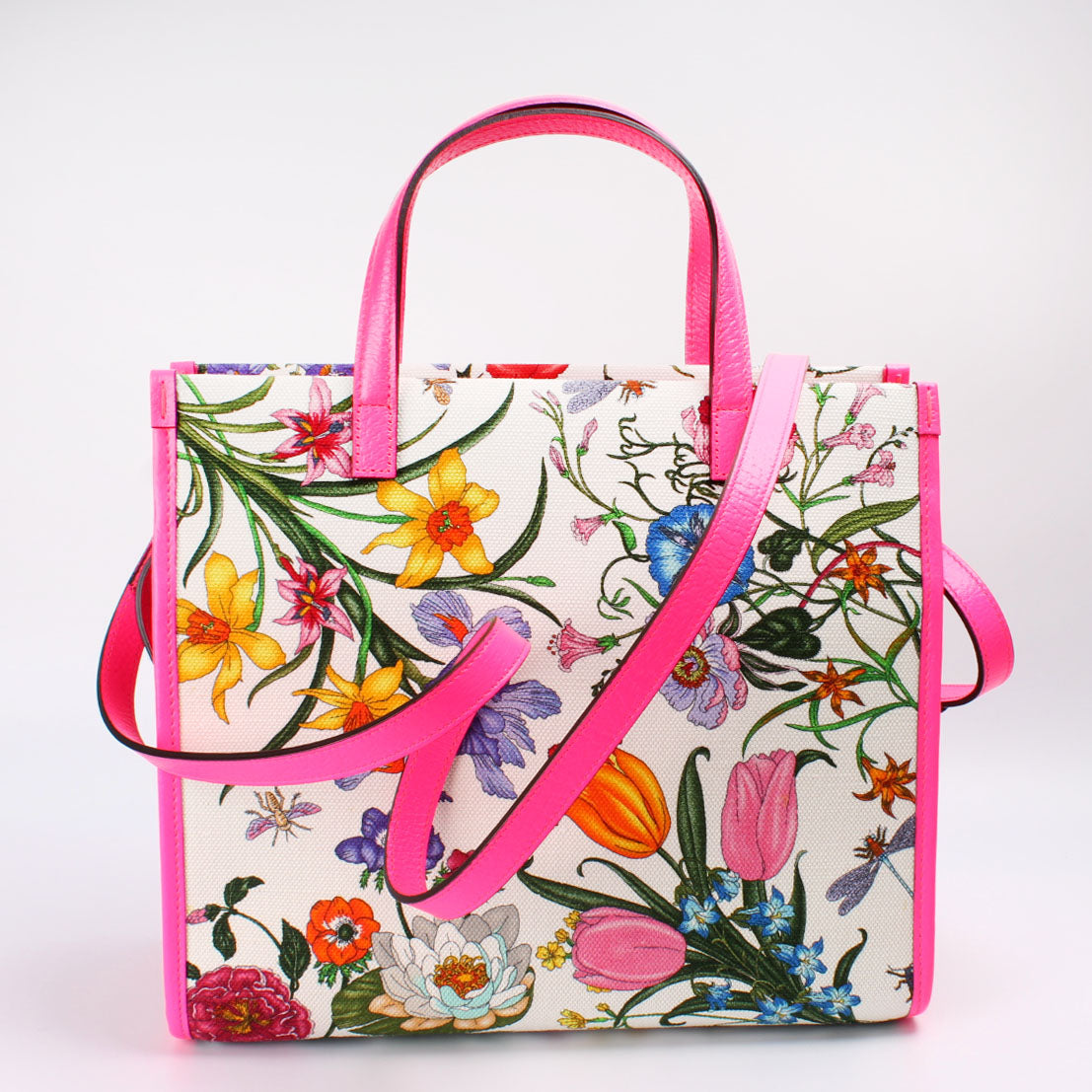 550141 Canvas Flora Tote Medium