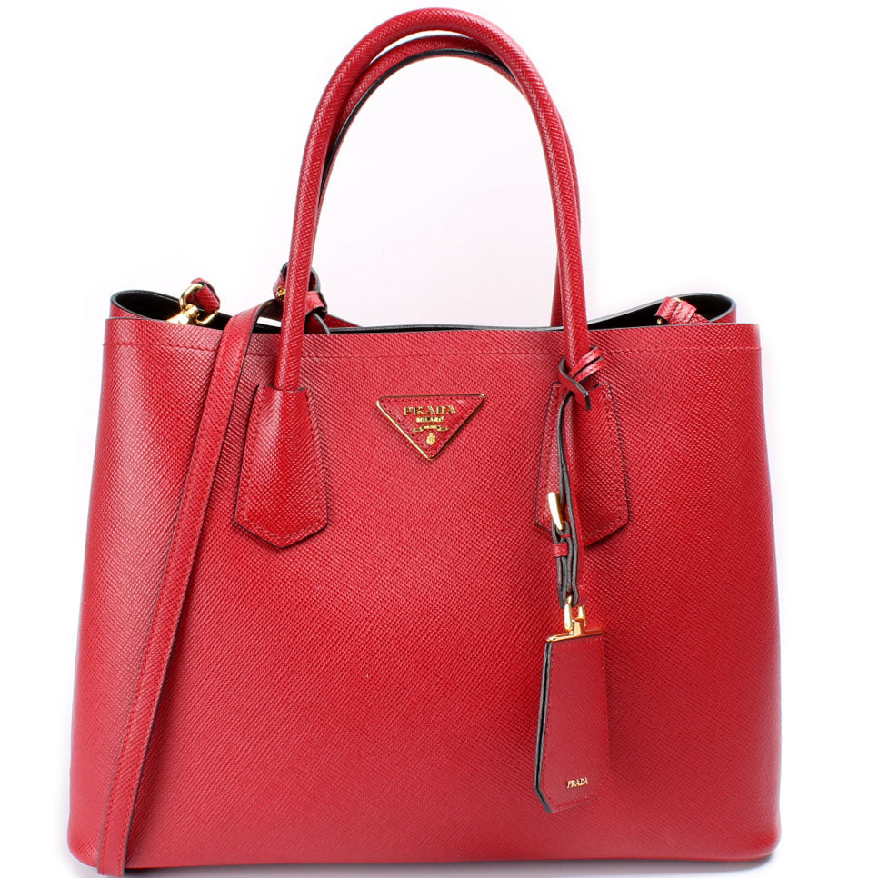 Saffiano Cuir Double Medium