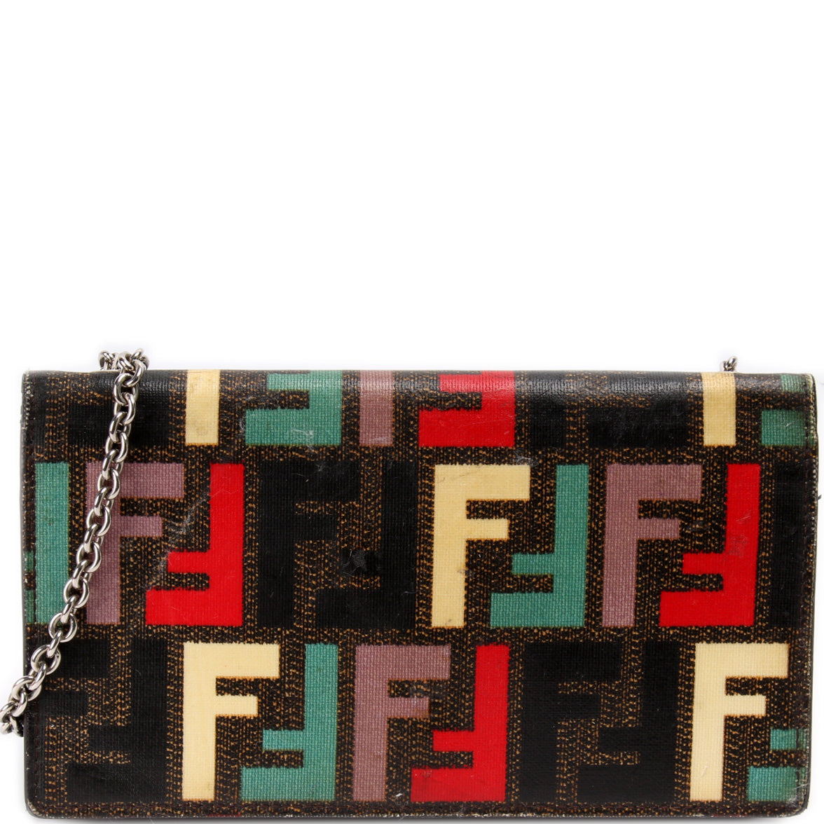8M0219 Chain Wallet Multicolor