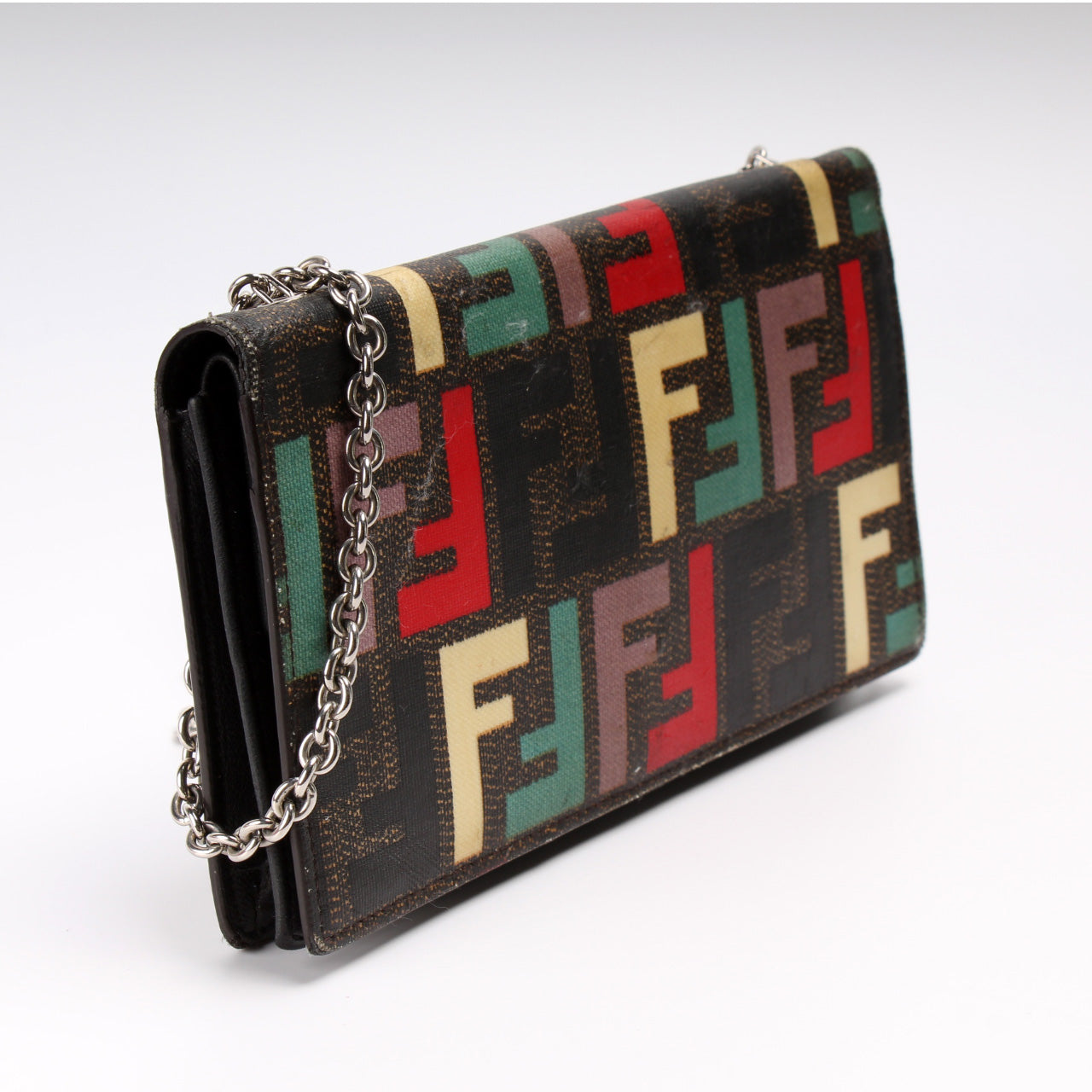 8M0219 Chain Wallet Multicolor