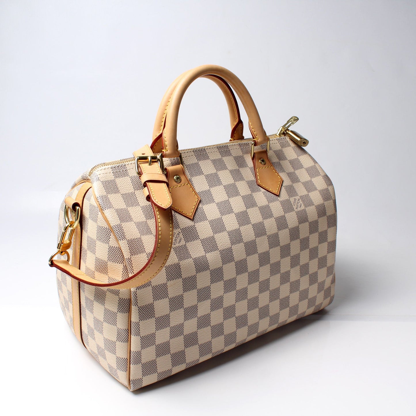Speedy 30 Bandouliere Damier Azur