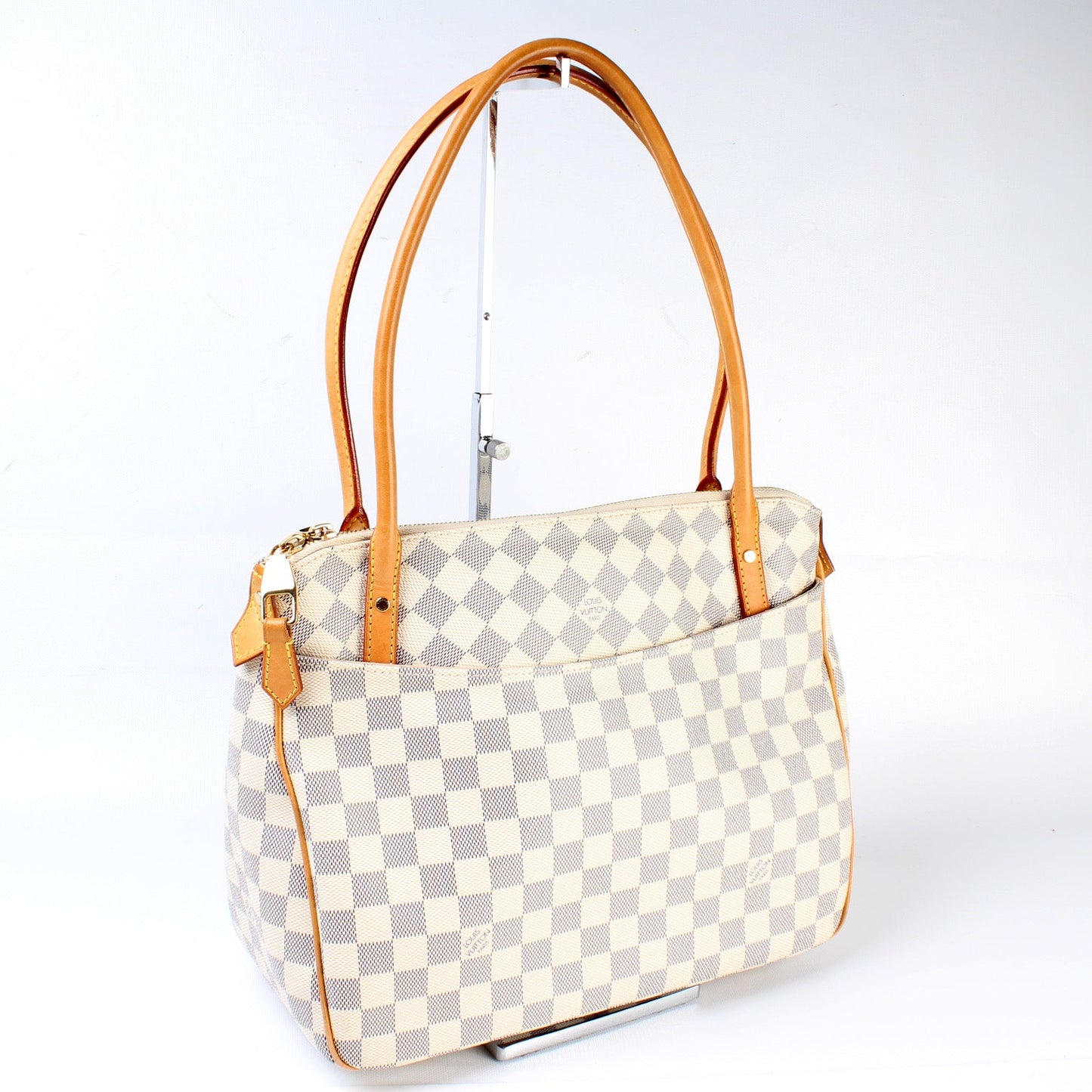 Figheri PM Damier Azur