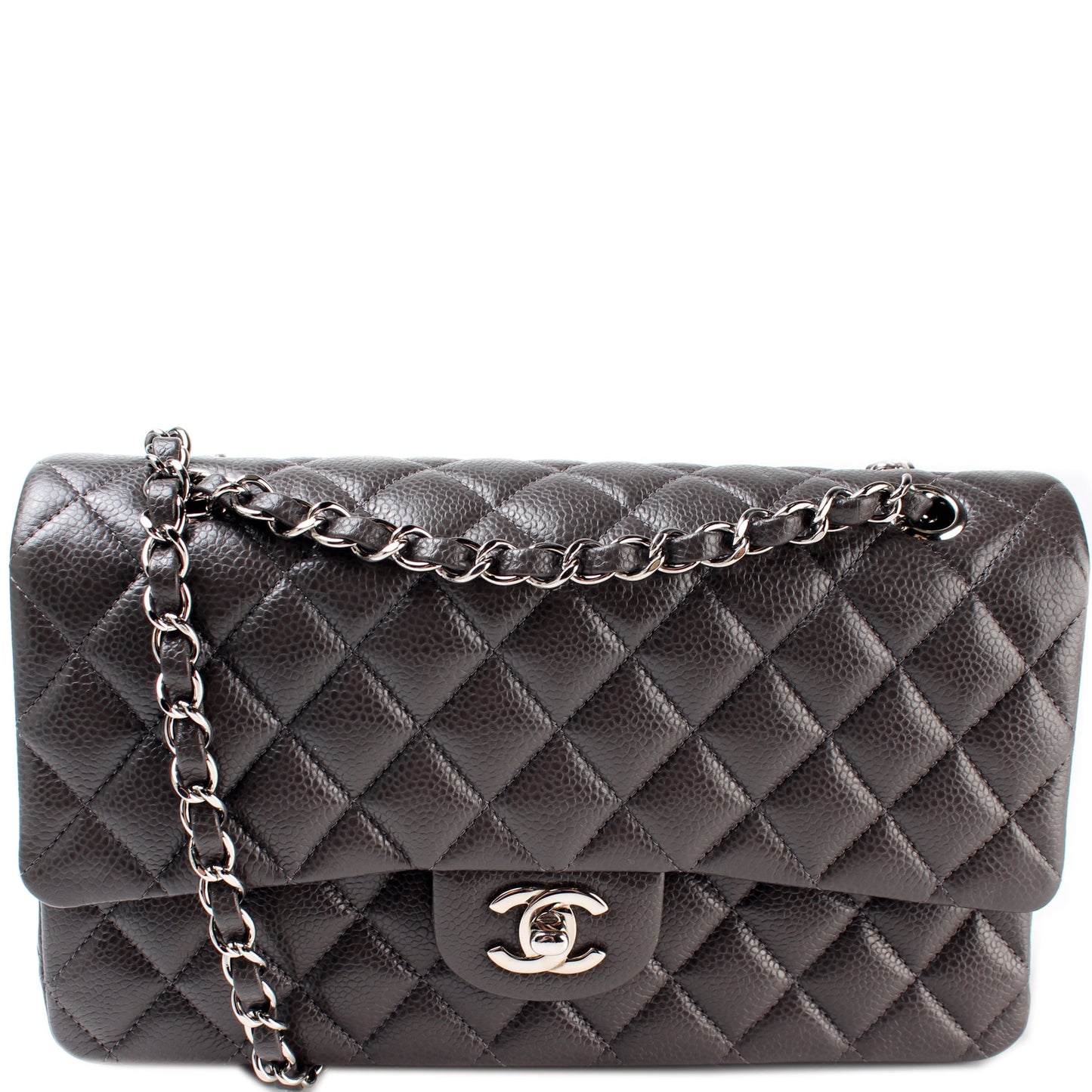 Classic Flap Medium Caviar 16M