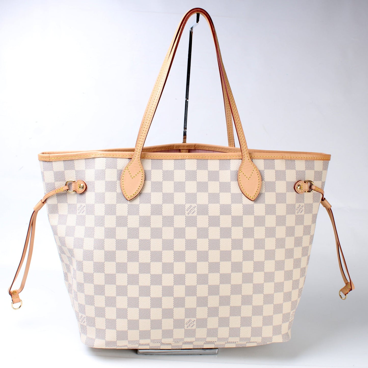 Neverfull With Wallet MM Damier Azur