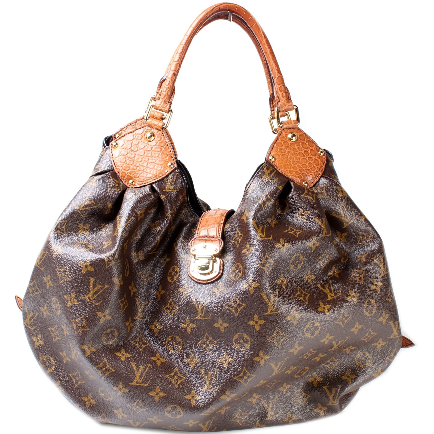 Mahina XL Monogram Alligator Trim