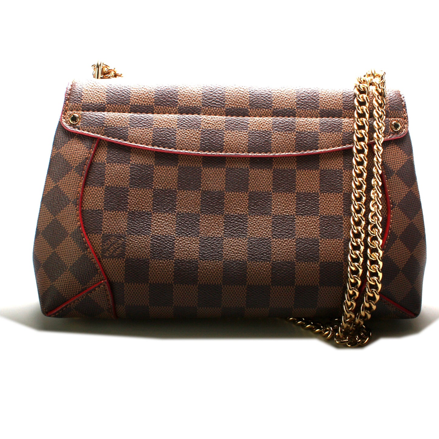 Caissa Chain Clutch Damier Ebene