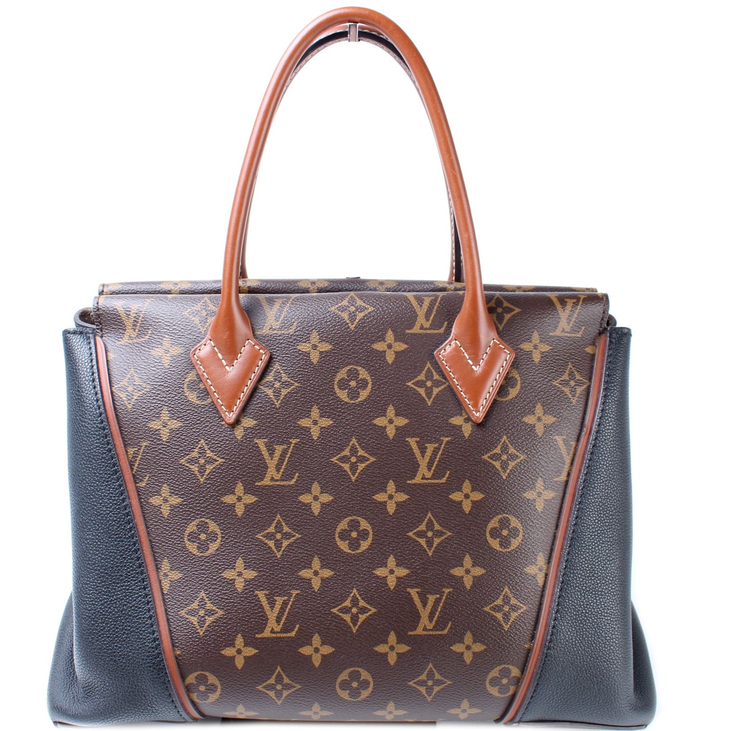 W Tote Leather / Monogram