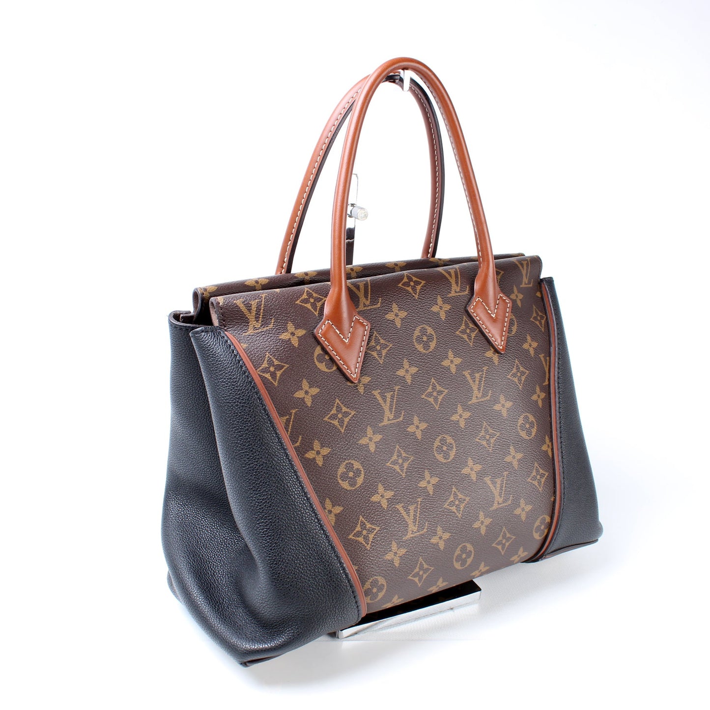 W Tote Leather / Monogram