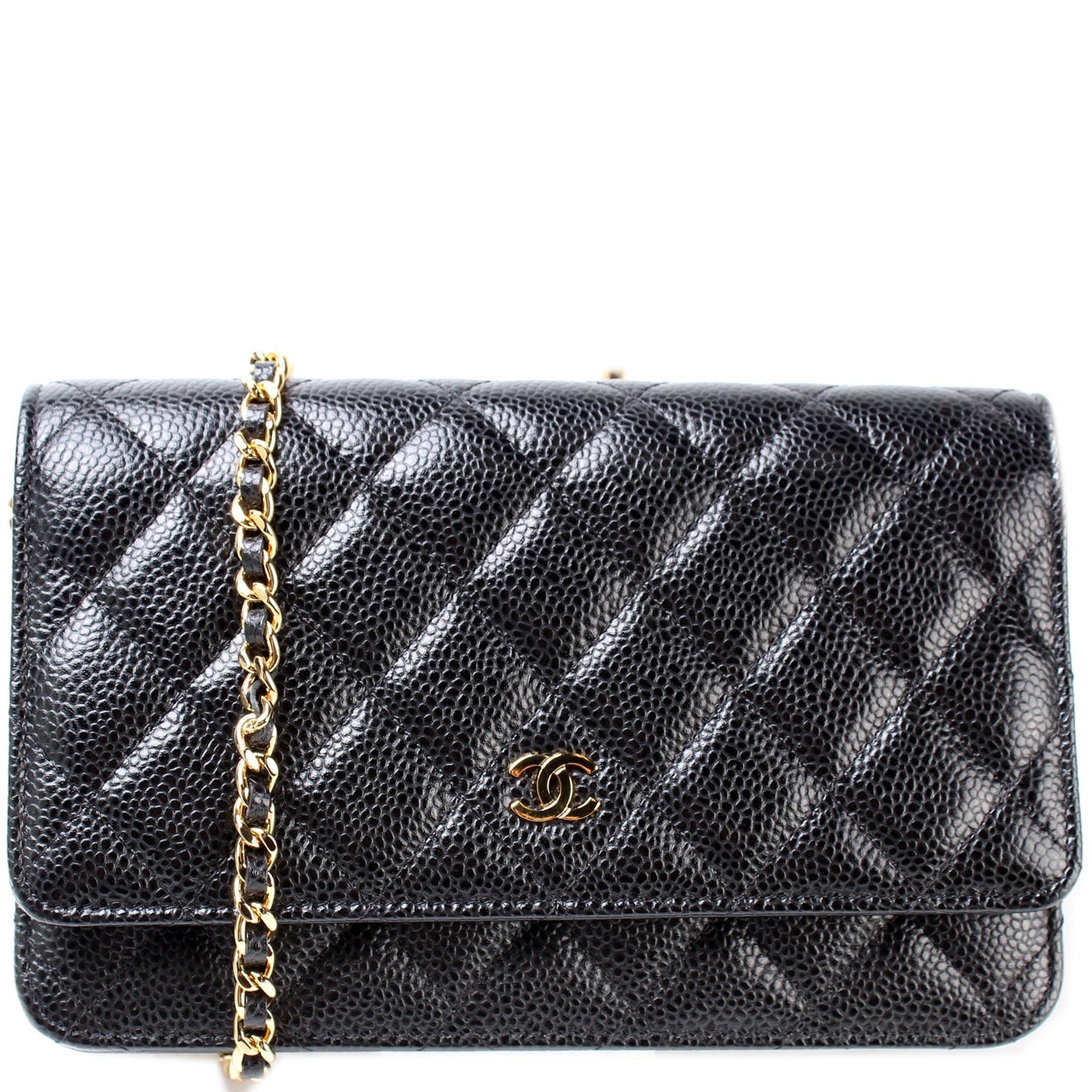 WOC Classic Quilted Caviar 28M