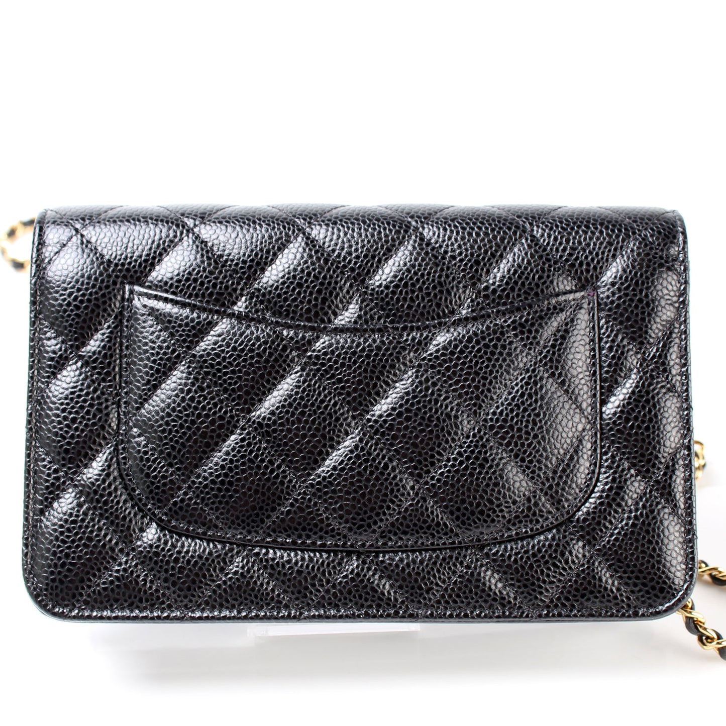 WOC Classic Quilted Caviar 28M