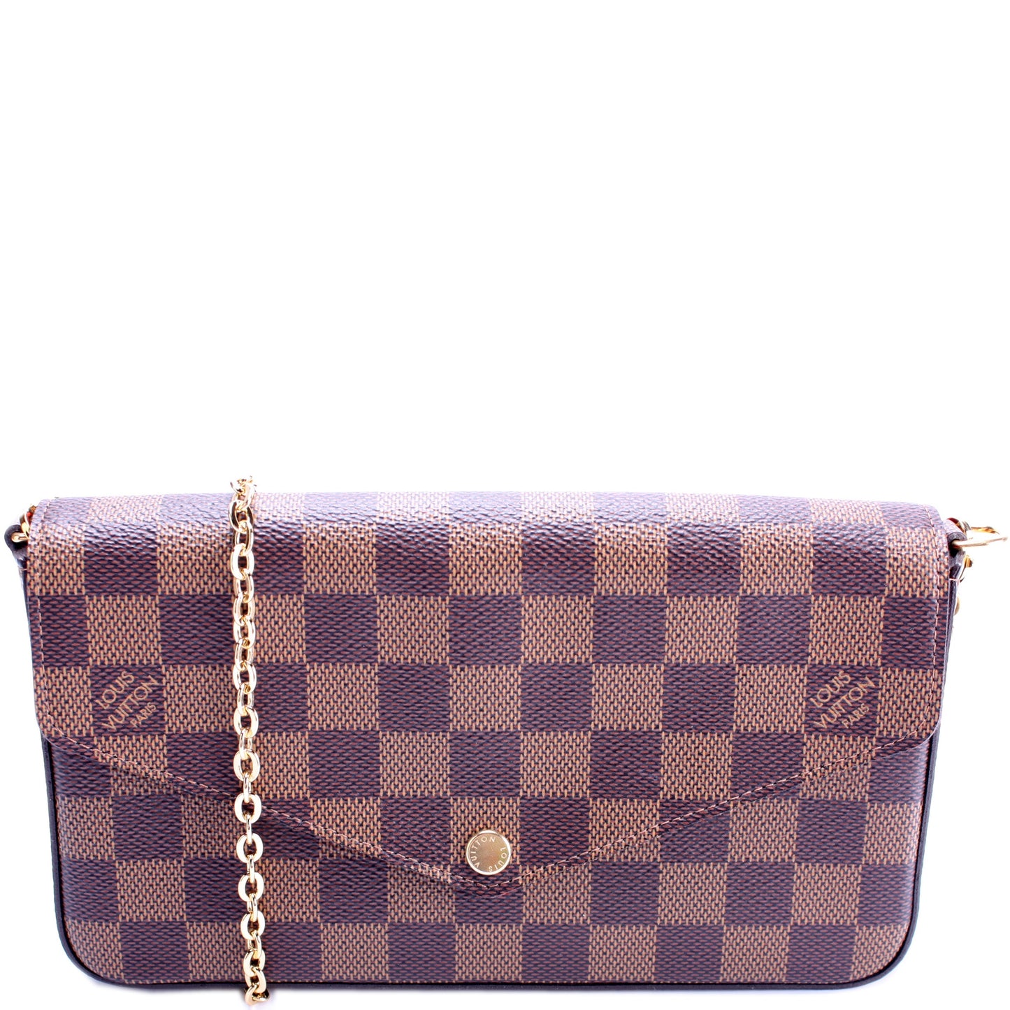 Pochette Felicie Damier Ebene