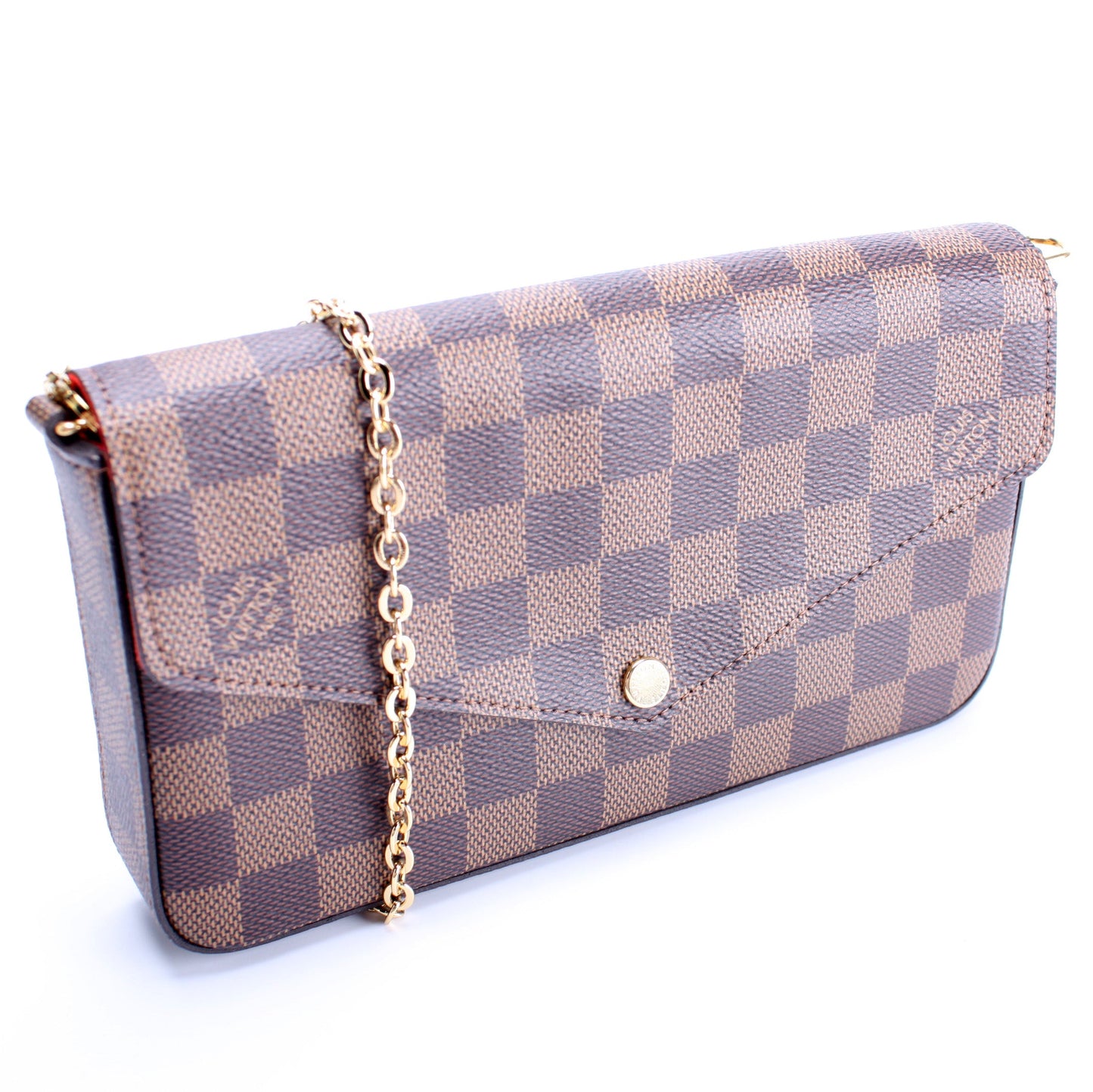 Pochette Felicie Damier Ebene