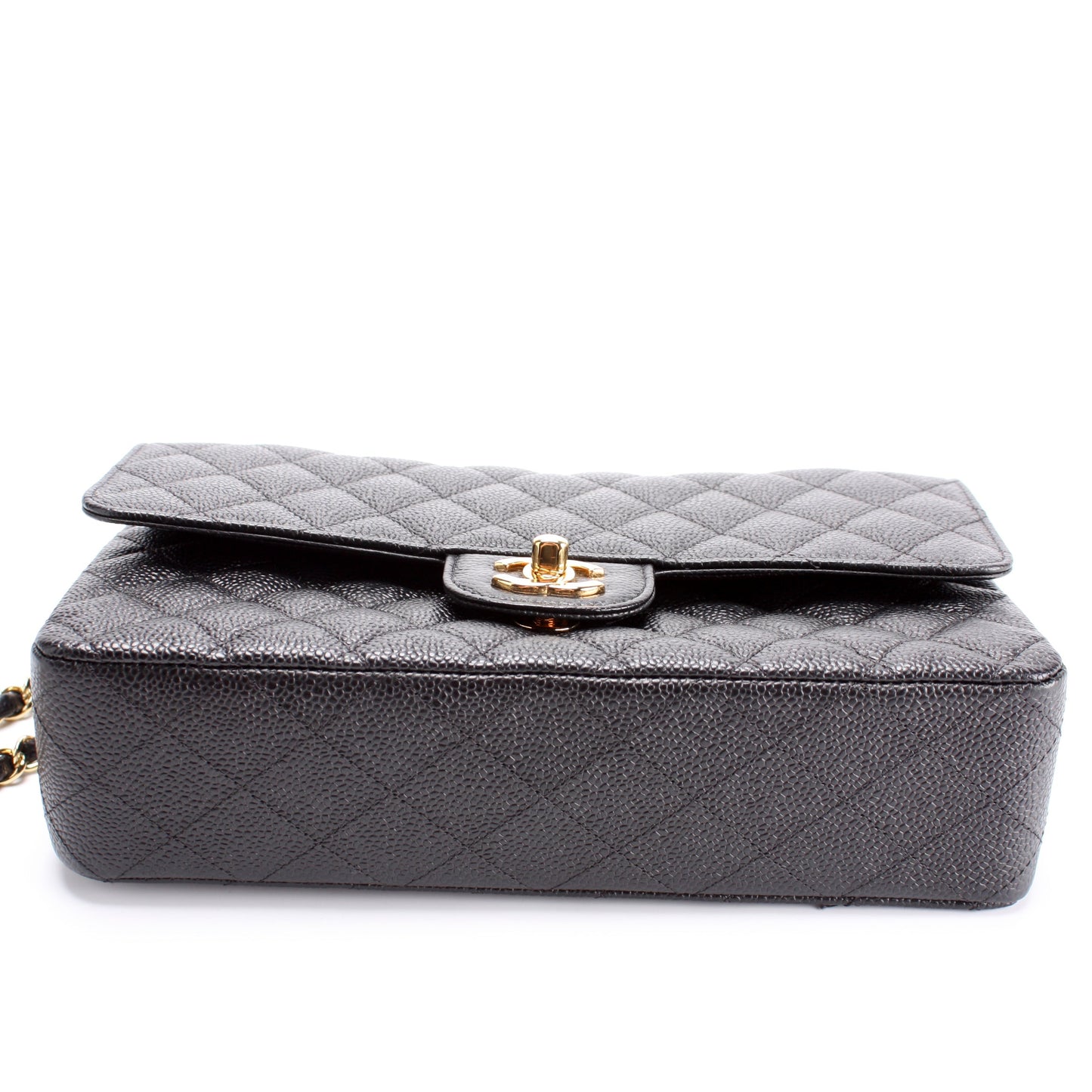 Classic Flap Medium Caviar 17M