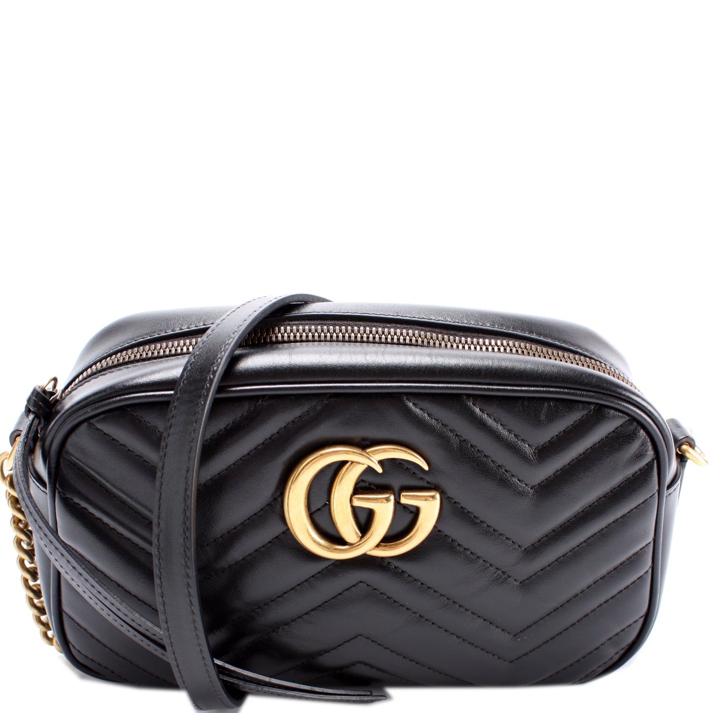 447632 Marmont Small Leather Camera