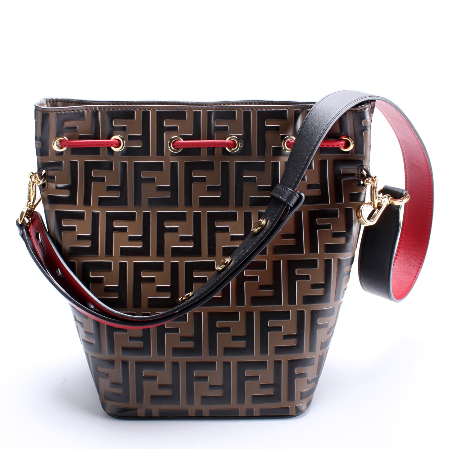 Grand Mon Tresor Bucket FF Leather