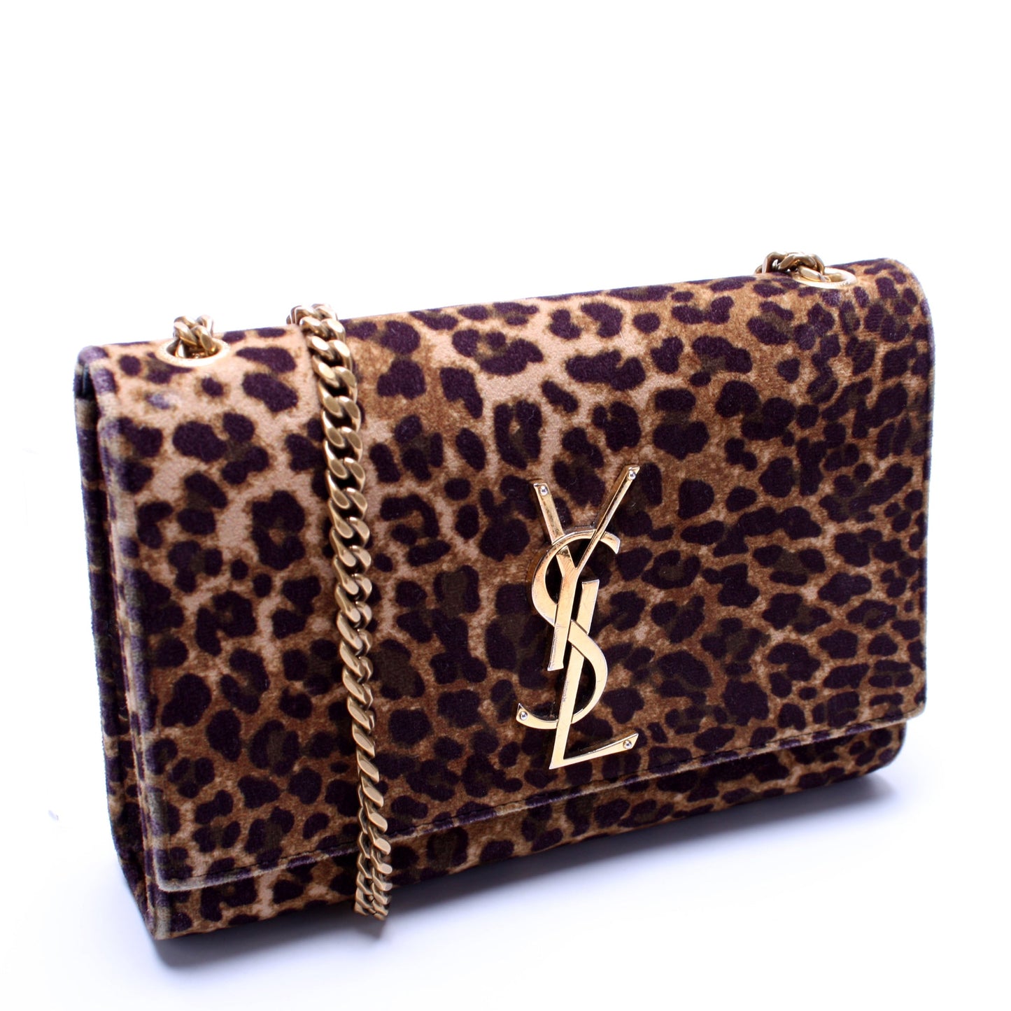 Kate Chain Wallet Leopard