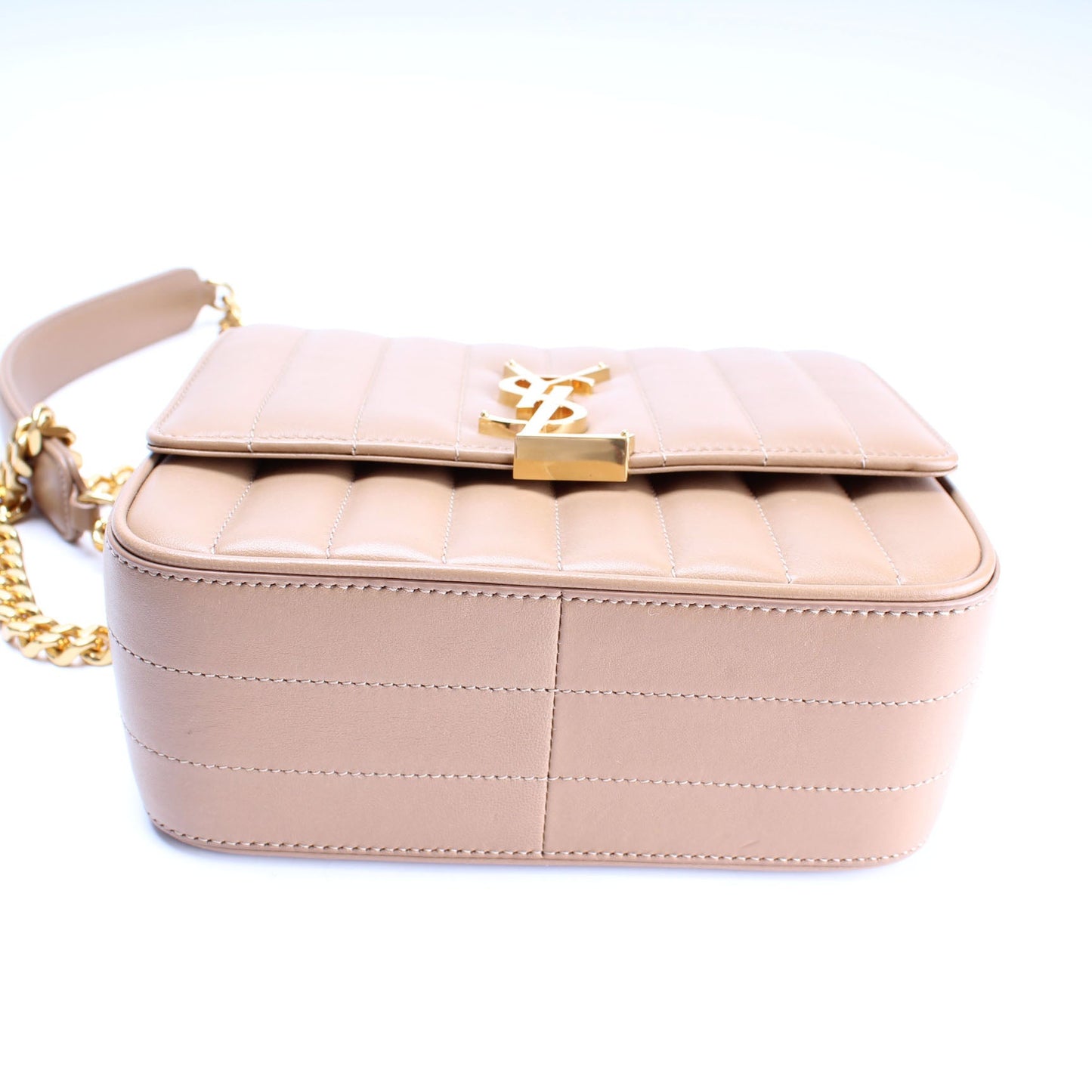 Vicky Medium Chain Bag Lambskin