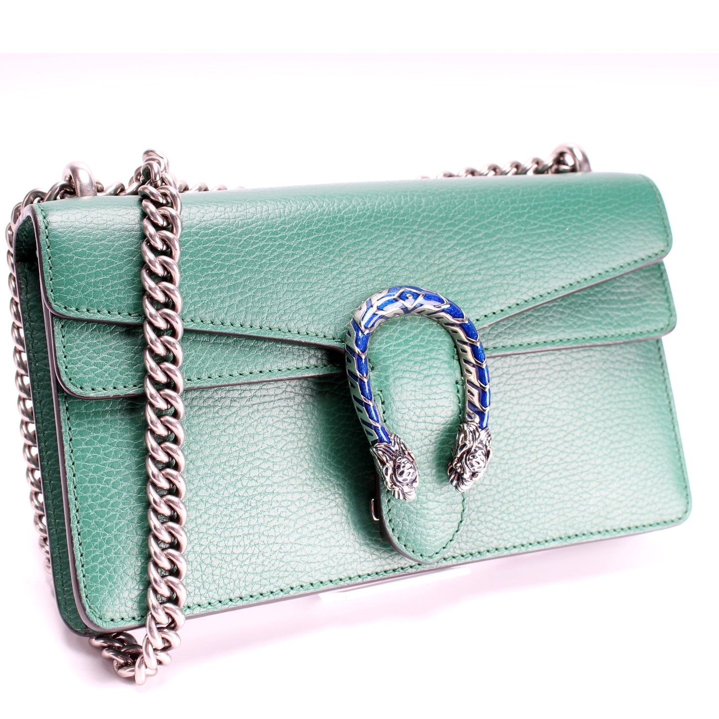 499623 Dionysus Small GG Leather