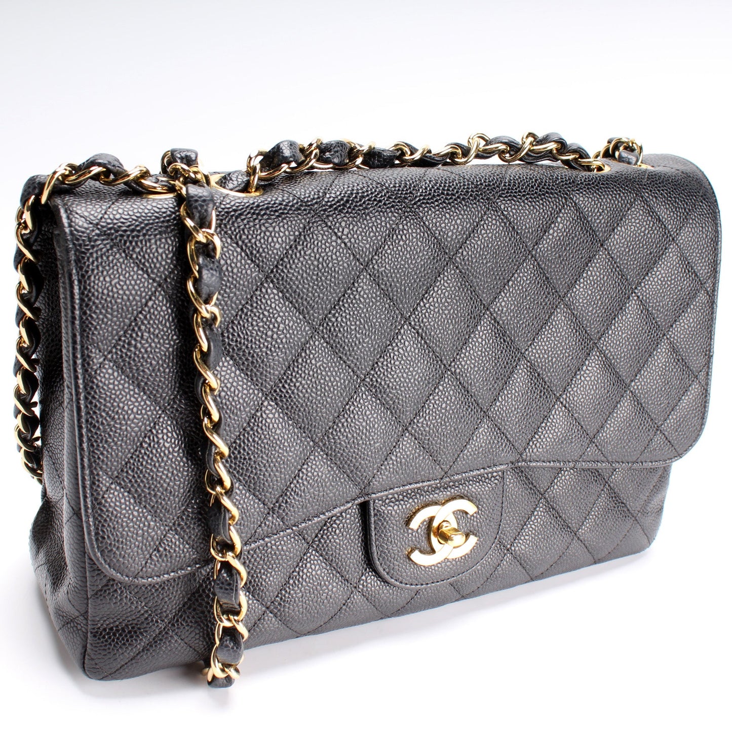 Classic Flap Jumbo Caviar 11M