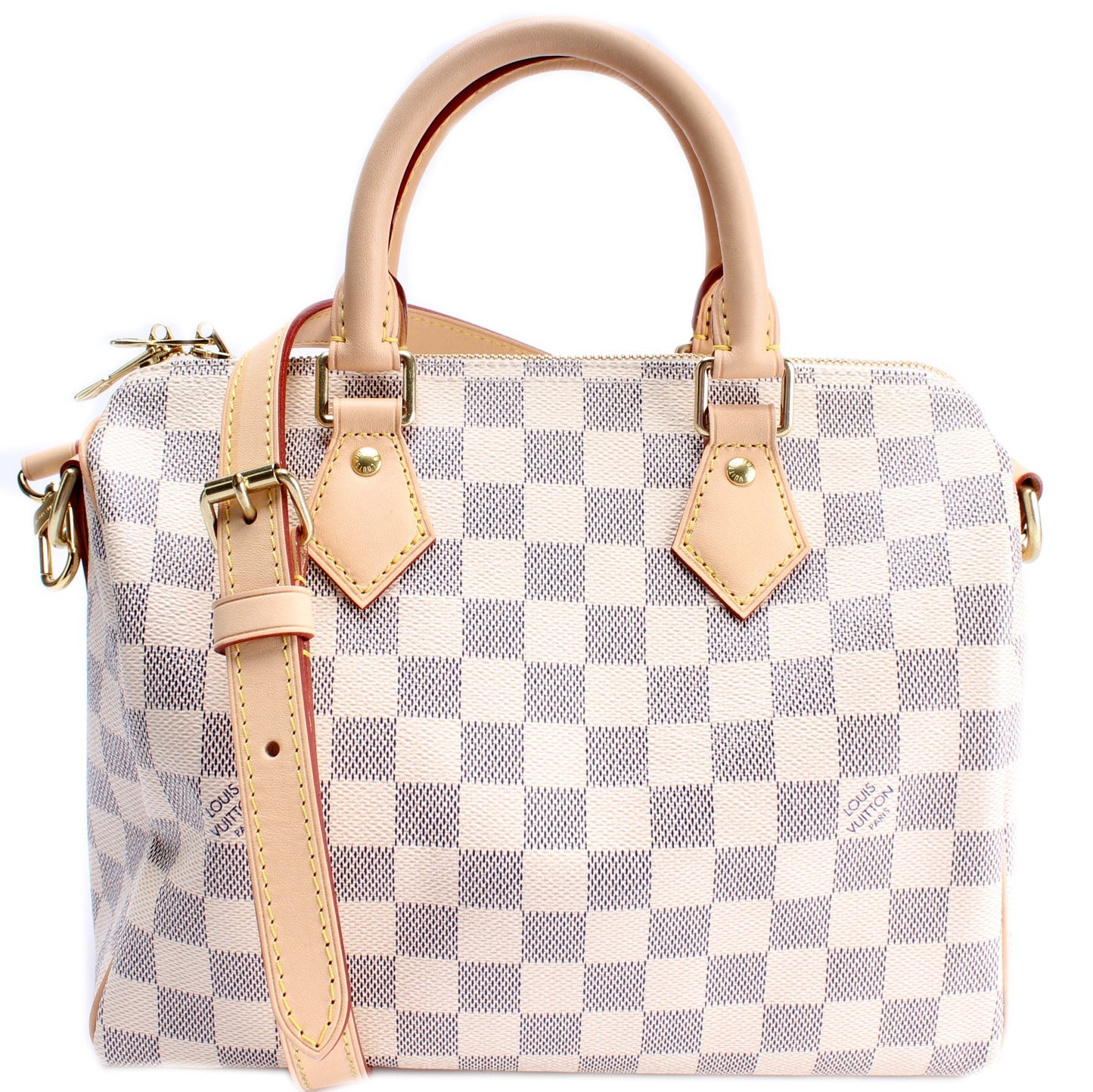 Speedy 25 Bandouliere Damier Azur