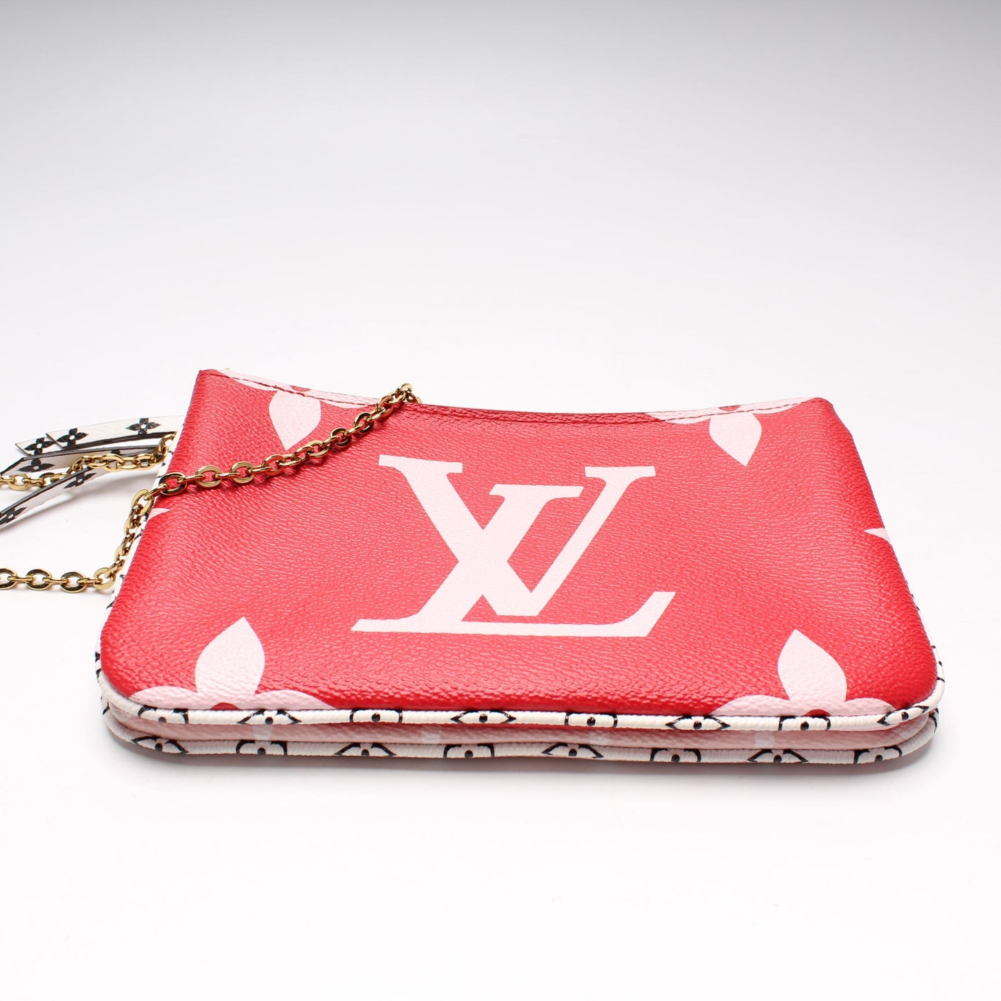 Double Zip Pochette Giant Reverse Monogram