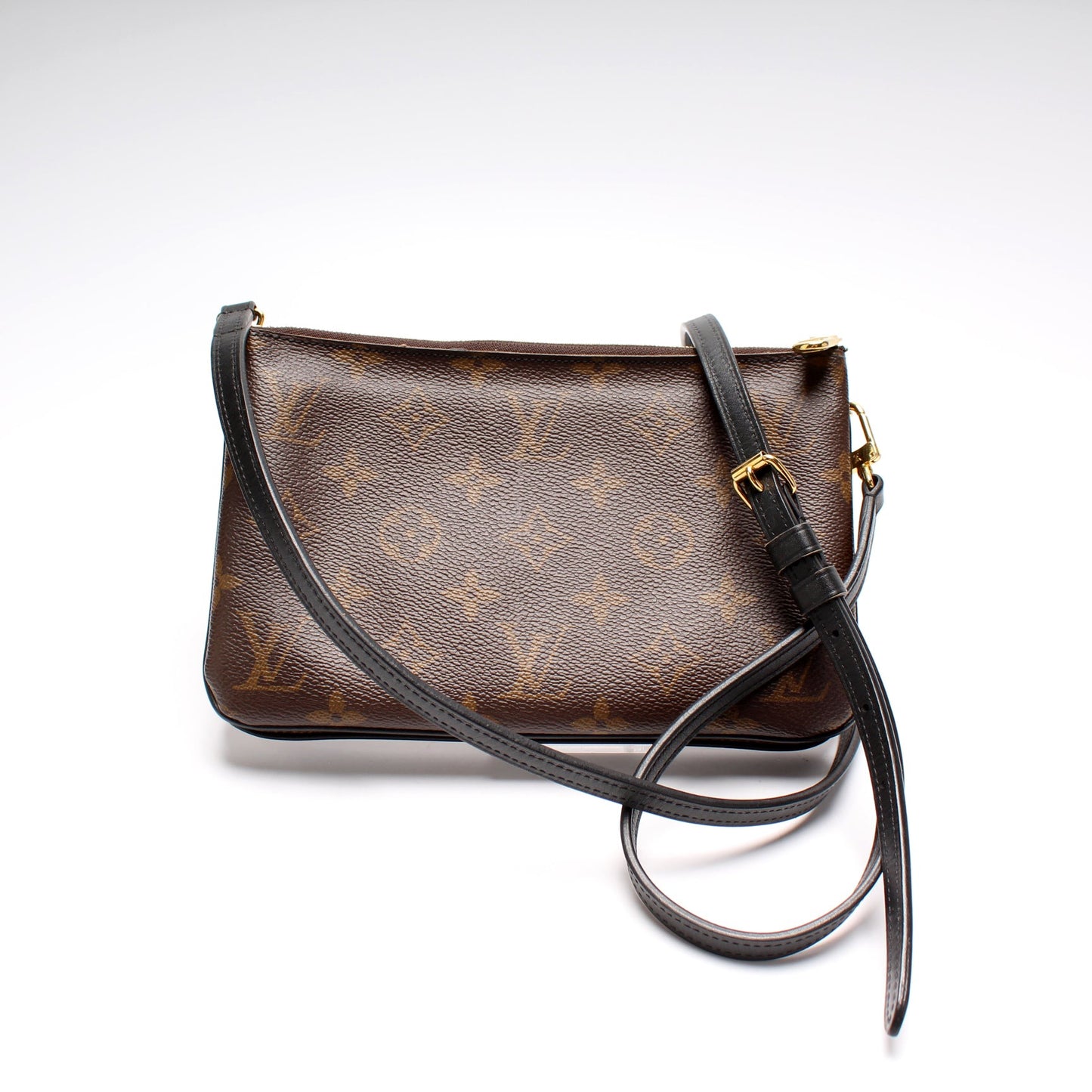 Double Zip Pochette Giant Reverse Monogram