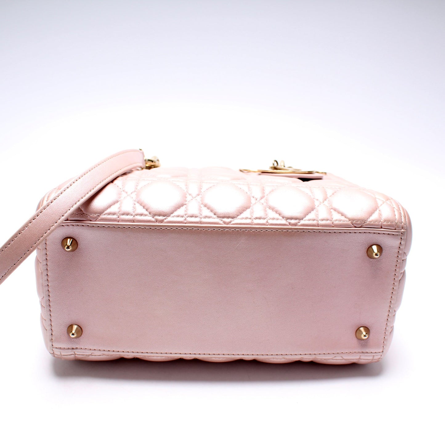Lady Dior Medium Lambskin Cannage