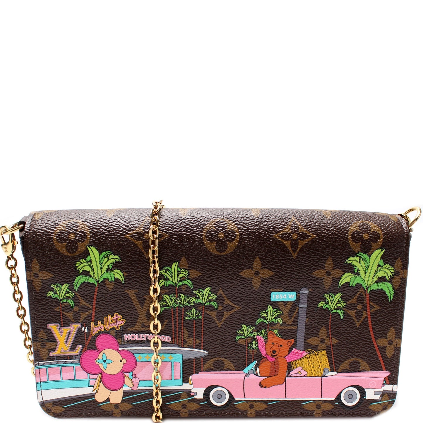 Pochette Felicie Monogram Christmas