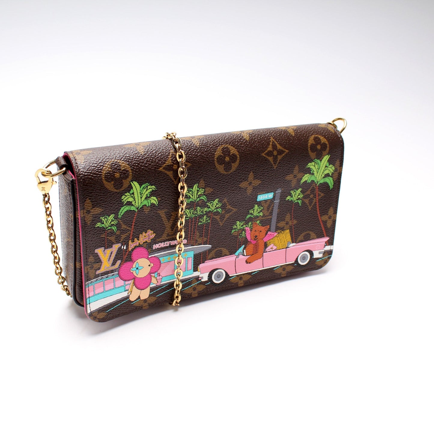 Pochette Felicie Monogram Christmas